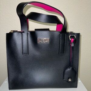 Vintage leather Kate spade tote crossbody